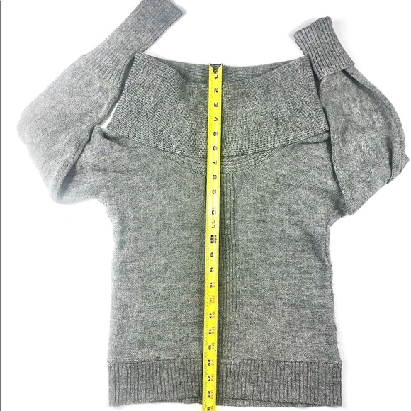 Chic Cowl Neck Knit Sweater, Size M, EUC - Picture 3 of 6